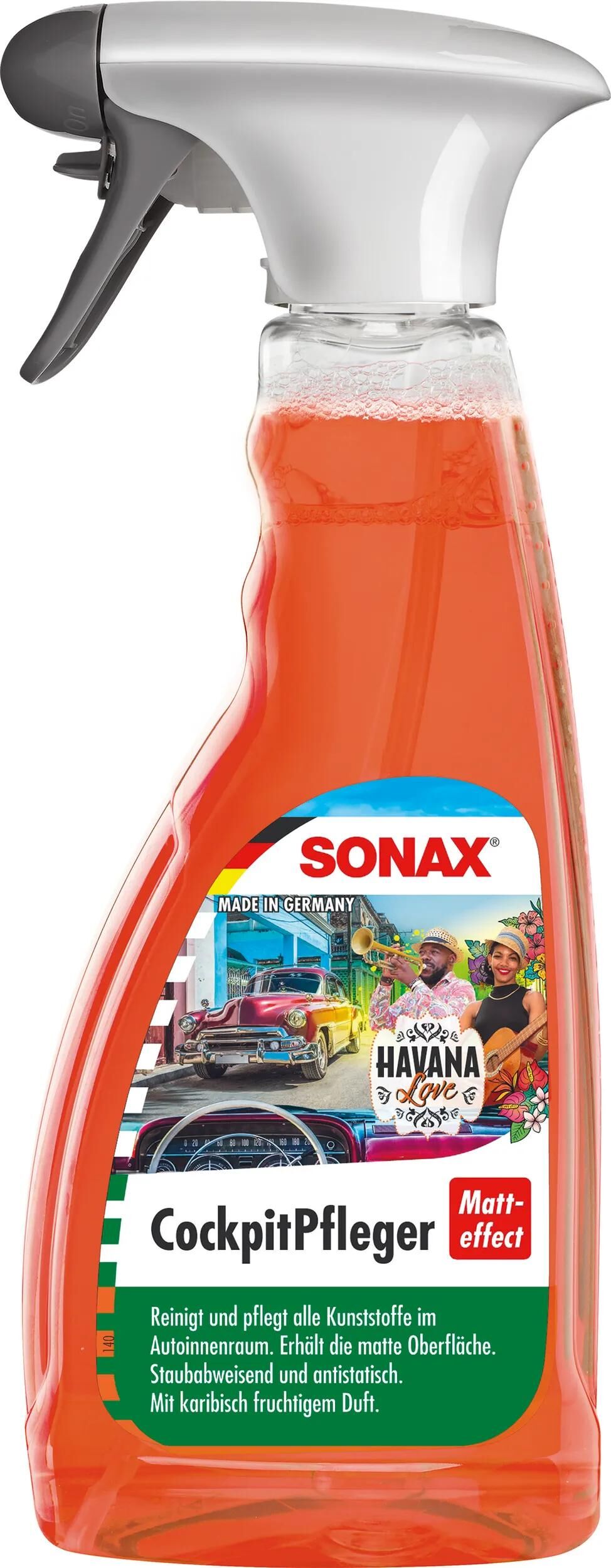 SONAX COCKPIT CARE 500 ml de La Havane Amour