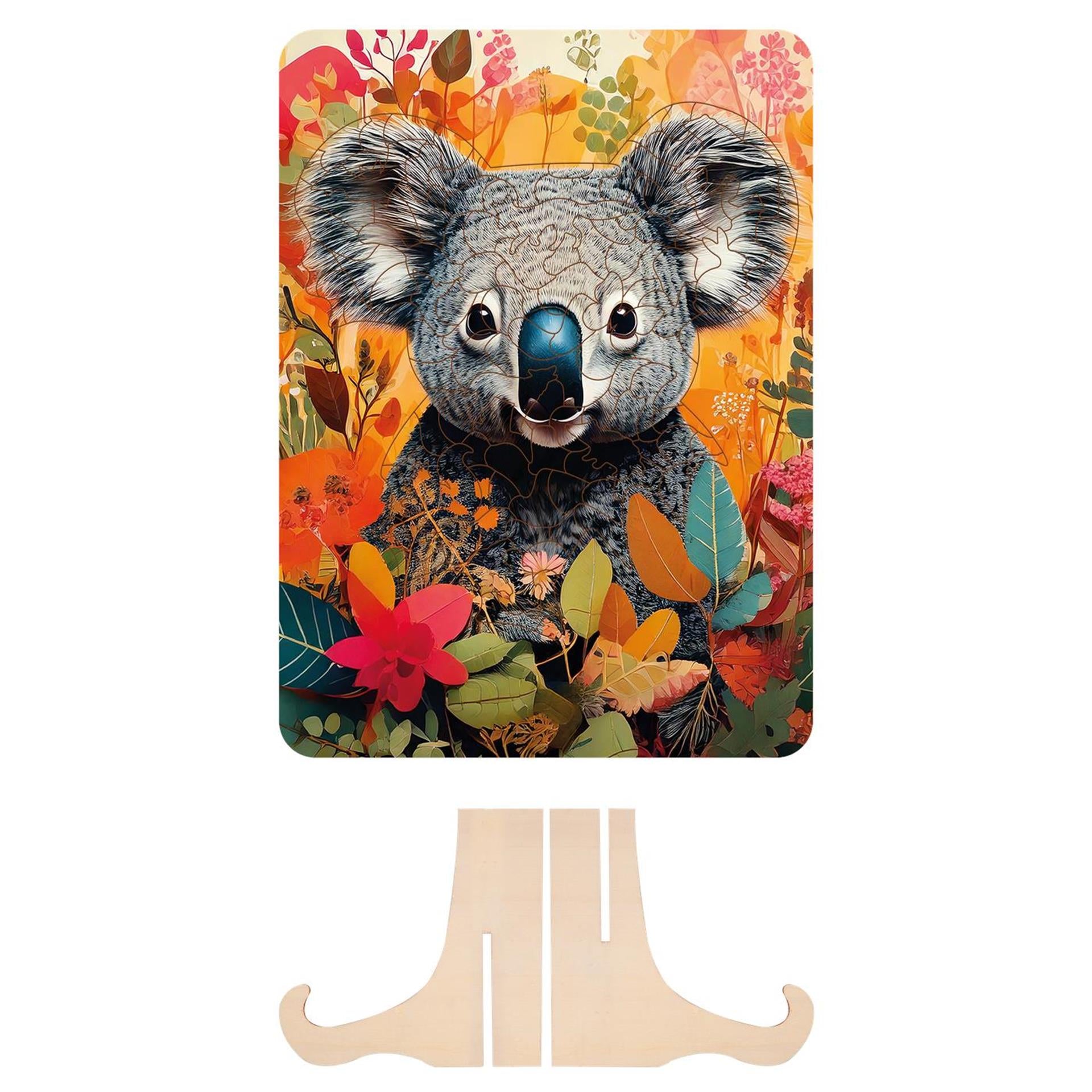Moxy puzzle en bois koala formes uniques