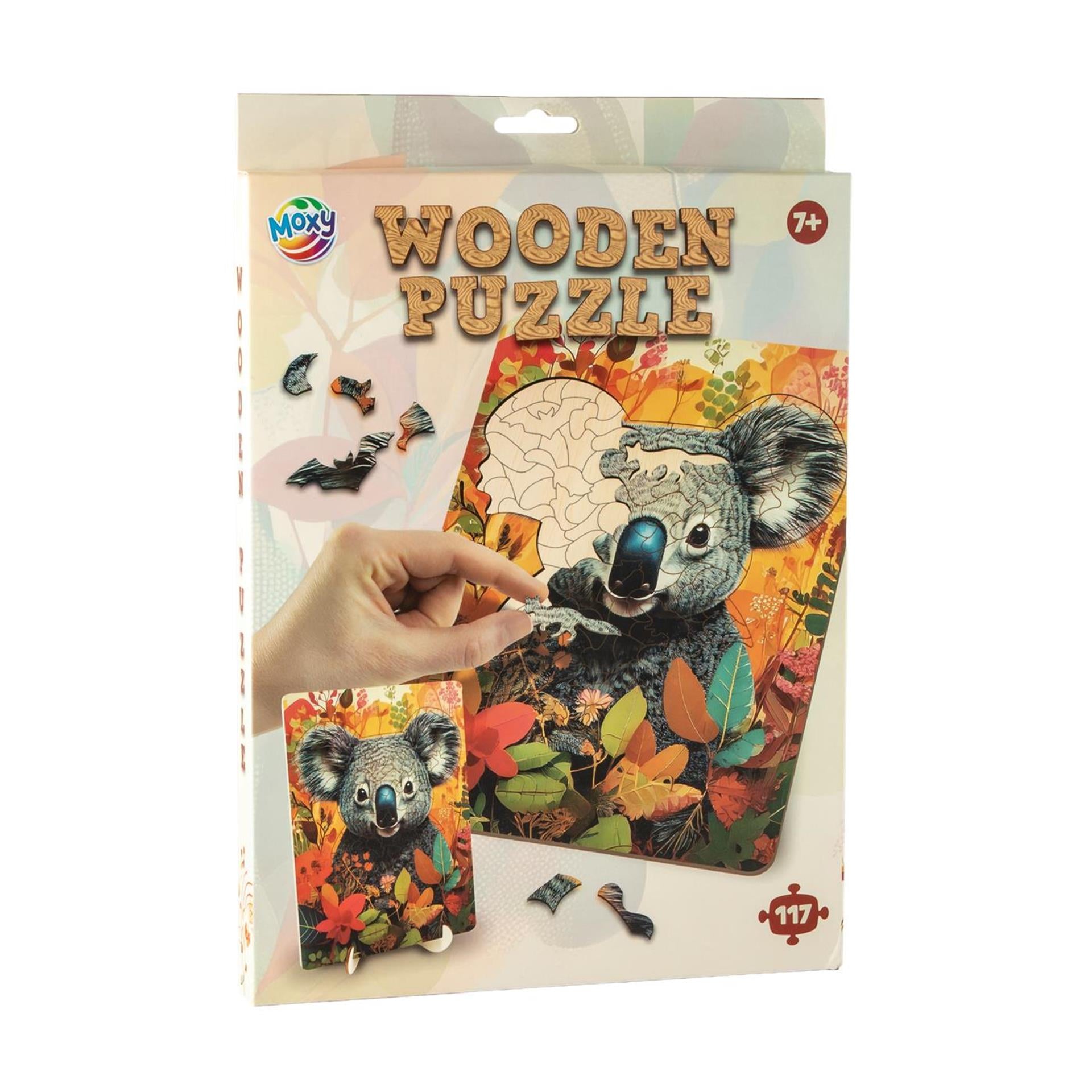 Moxy puzzle en bois koala formes uniques