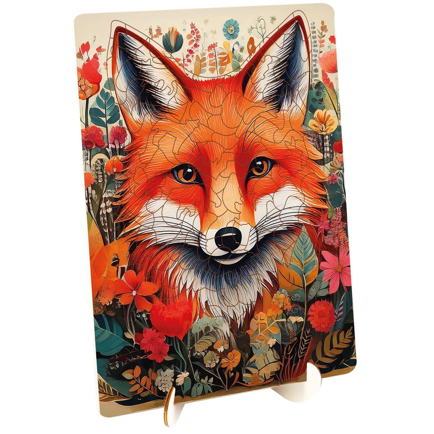 Moxy puzzle en bois renard formes uniques