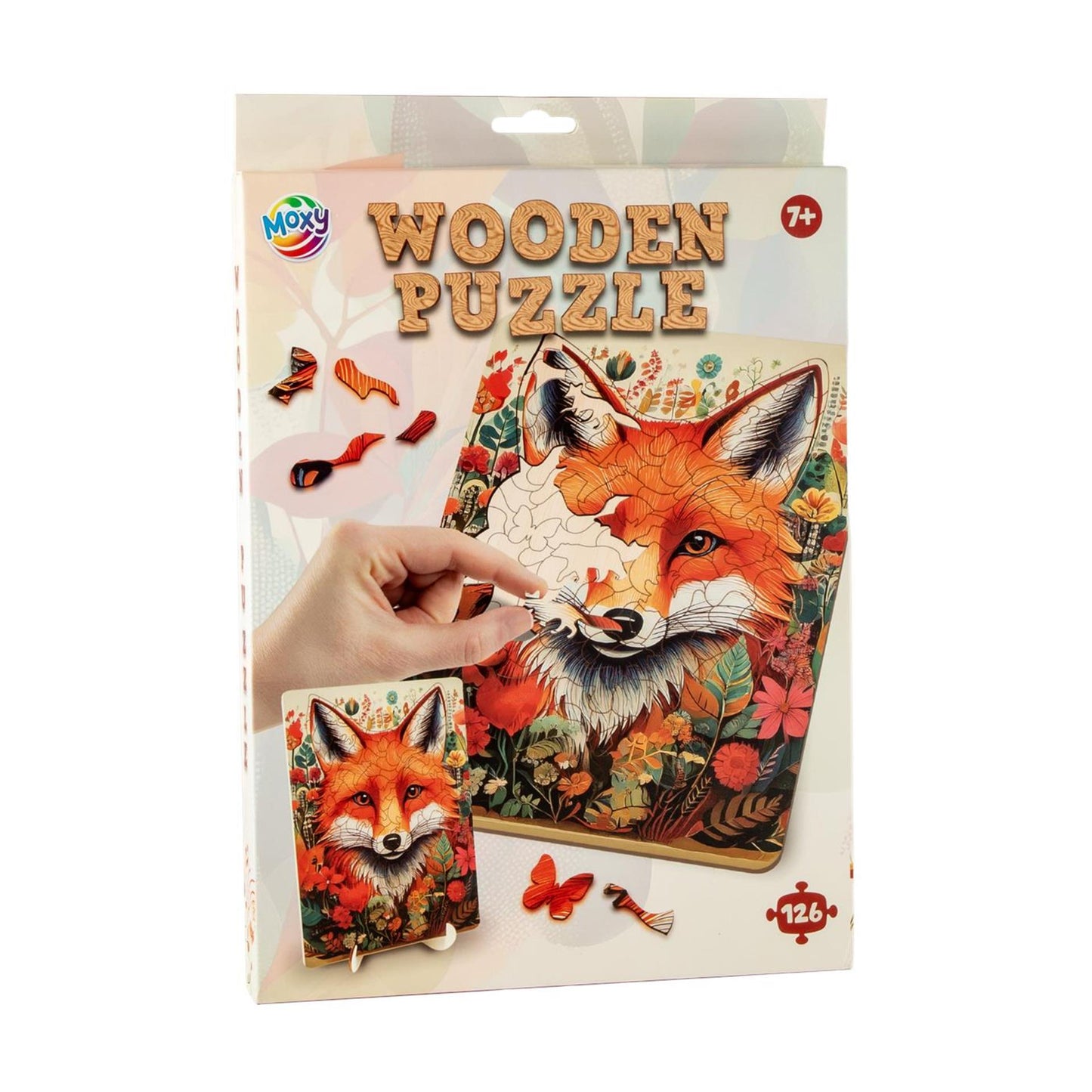 Moxy puzzle en bois renard formes uniques