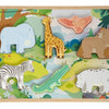 Groupe d'artisanat créatif ferme de puzzles 3D en bois - 7 pcs.