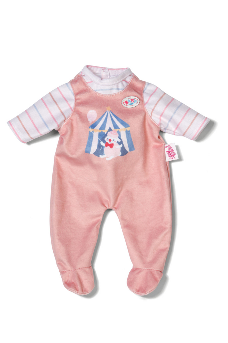 Barboteuse Baby born abricot 36 cm | 2 pièces