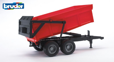 Bruder Tilt Trailer Red