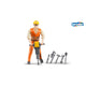 Bruder Bworld Construction Worker avec accessoires