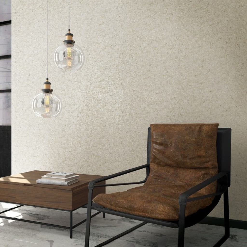 NOORDWAND NOORDWAND Fond d'écran vintage Deluxe Stucco Crackle Gris et blanc
