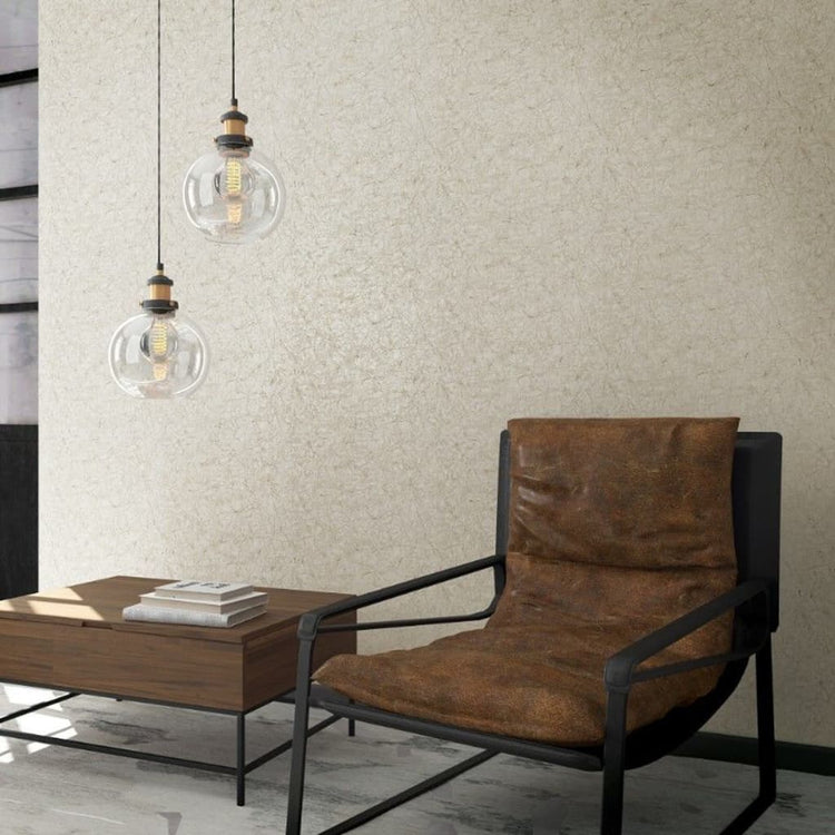 NOORDWAND NOORDWAND Fond d'écran vintage Deluxe Stucco Crackle Gris et blanc