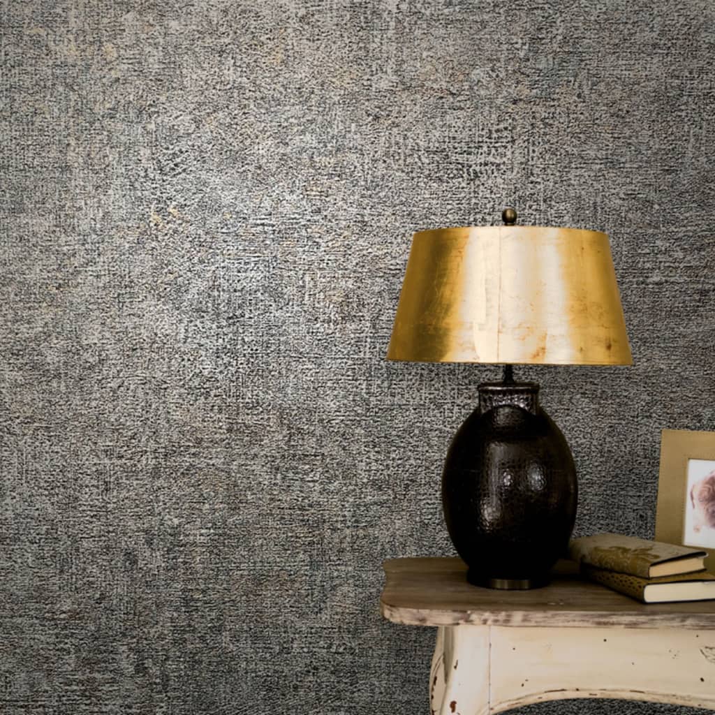 North Wall Noordwand Fond d'écran vintage de luxe de luxe gris