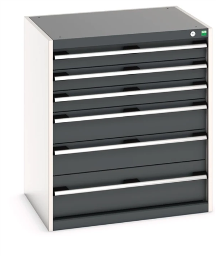 Armoire à tiroirs bas verso 800x650x900mm