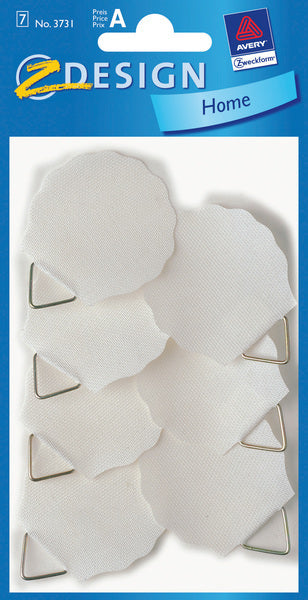 Avery Avery AV-3731 Peinture Pendant Z-Design Home 40mm White Packet A 5 pièces