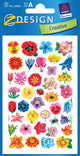 Avery Avery AV-54304 Paper Label Z-Design Package une feuille de fleurs