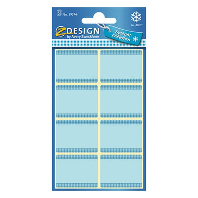 Avery Avery AV-59374 Z-Design Frozen Labels 36x28 mm 40 pièces bleues