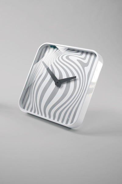 SIGEL SIGEL SI-WU120 Clock Wall Artetempus Opta White avec une montre de quartz