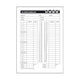 Basic ScoreBlok Klaverjassen 5 blocs de 50 feuilles