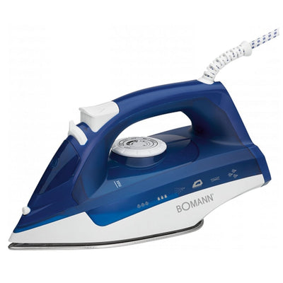 Bomann Bomann DB 6004 CB Iron à vapeur 2200W 250 ml Bleu blanc