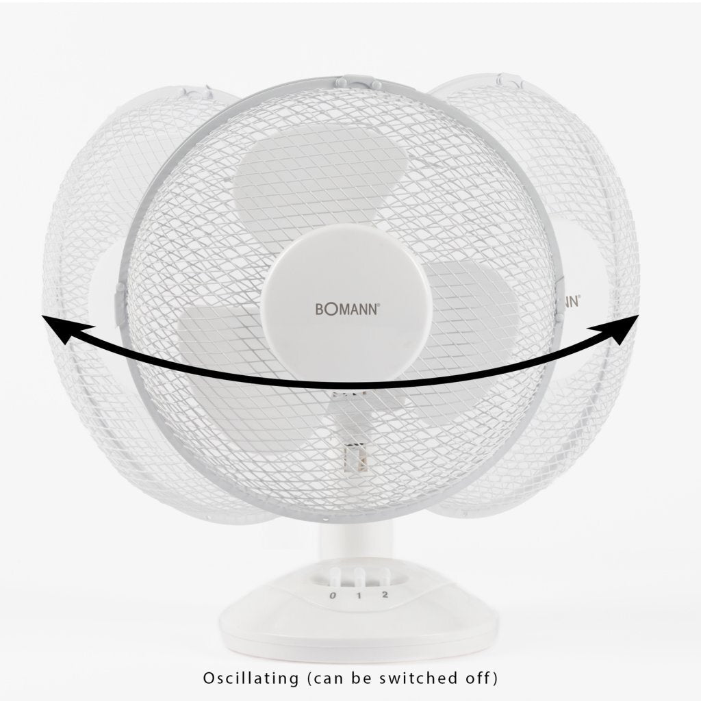 Bomann Bomann VL 1137 CB Table ventilateur 23 cm blanc