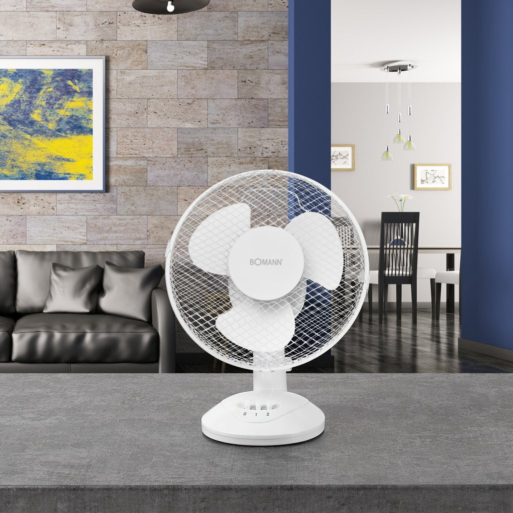 Bomann Bomann VL 1137 CB Table ventilateur 23 cm blanc