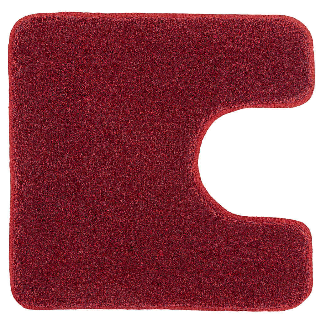 Small Wolke Small Wolke Toilet Mat 55x55 cm Ruby rouge