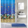 Little Wolke Little Wolke Shower Curtain Maldives 180x200 cm Multi-Colord