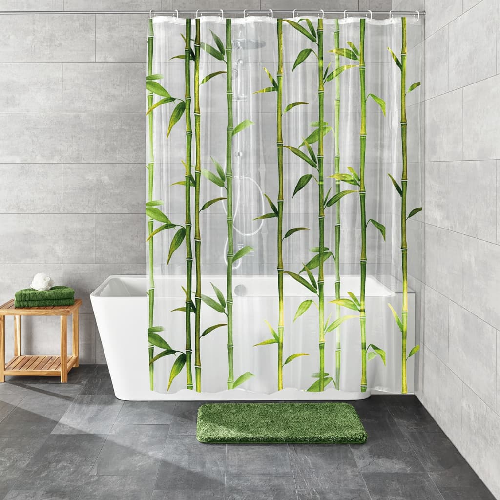 Little Wolke Little Wolke Shower Curtain Bamboo 180x200 cm vert