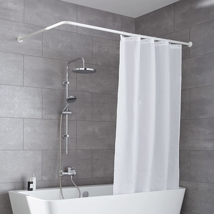 Little Wolke Kleine Wolke Shower Curtain Rid Universal 3 tailles blanches