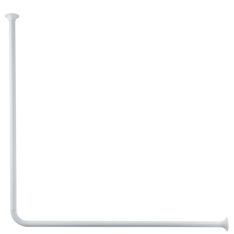 Little Wolke Kleine Wolke Shower Curtain Corner 90x90 cm blanc