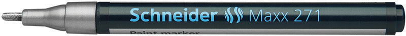 Schneider marqueur peinture maxx 271 1-2mm argent 10 pièces