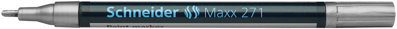Schneider marqueur peinture maxx 271 1-2mm argent 10 pièces