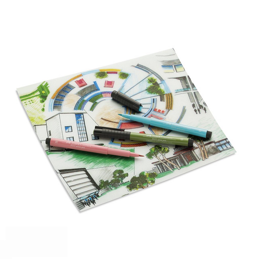 Faber Castell Faber Castell FC-167699 Artist Pen Brush Black 199 4 pièces