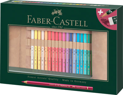 Faber Castell Faber Castell FC-110030 Roller TUI Faber-Castell Polychromos Crayons 30 pièces