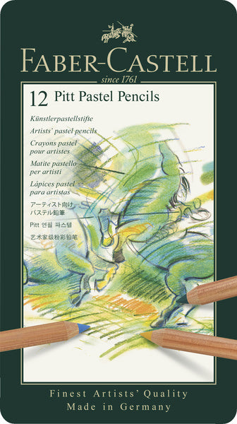 Faber Castell Faber Castell FC-11112 Crayon pastel Faber-Castell Pitt Metal Penny A 12 pièces