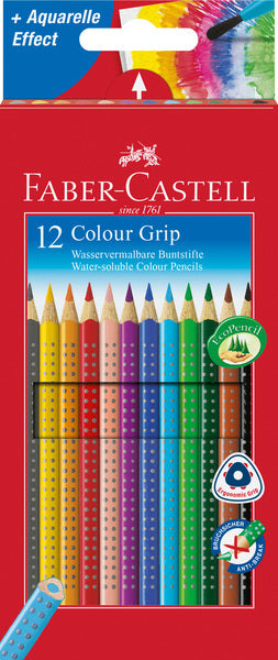 Faber Castell Faber Castell FC-111412 COLORED CURN CARTON FABER-CASTELL CARTON PENNY A 12 pièces
