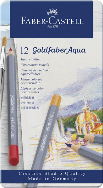 Faber Castell Faber Castell FC-114612 Aquarelololood Faber-Castell Goldfaber Pie 12 pièces