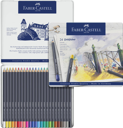 Faber Castell Faber Castell FC-114724 Down crayon Faber-Castell Goldfaber Penny à 24 pièces