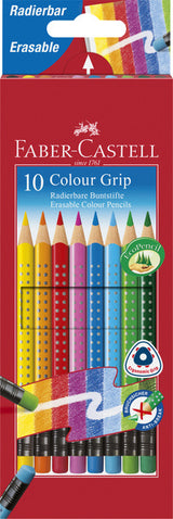 Faber Castell Faber Castell FC-116613 COURNE COLORE CURME CASSELL GRIP 2001 SCHEUR SHUPABLE DE 10 PIÈCES - afbeelding 1