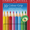 Faber Castell Faber Castell FC-116613 COURNE COLORE CURME CASSELL GRIP 2001 SCHEUR SHUPABLE DE 10 PIÈCES