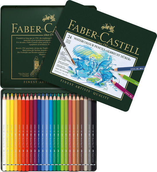 Faber Castell Faber Castell FC-117524 aquarel crayon faber-castell Albrecht Dürer Penny à 24 pièces