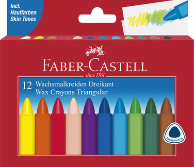 Faber Castell Faber Castell FC-120010 Waskrace Drugher 12 pièces