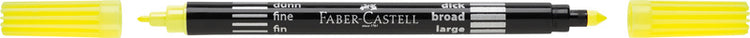 Faber Castell Faber Castell FC-151109 Pens en feutre duo Couleurs de néon dans la poche 10 pièces