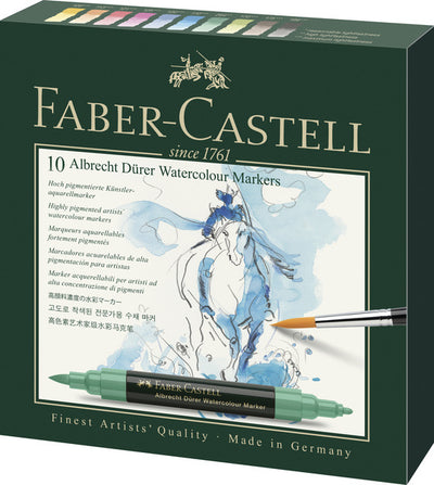 Faber Castell Faber Castell FC-160310 Marker Aquarel Albrecht Dürer Box A 10 pièces