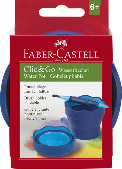 Faber Castell Faber Castell FC-181510 Watercup Clic Go Bleu
