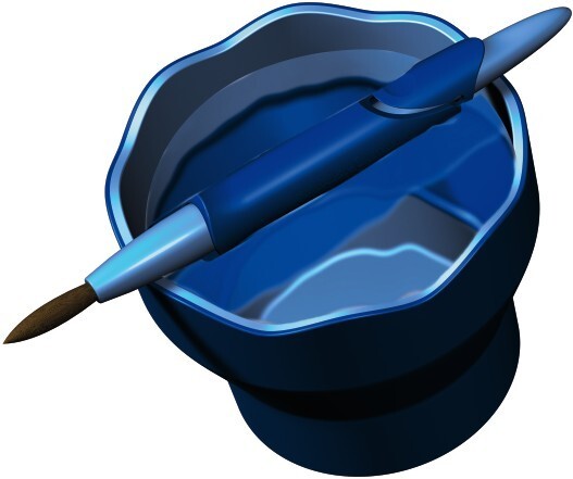Faber Castell Faber Castell FC-181510 Watercup Clic Go Bleu