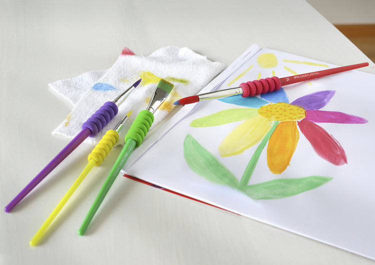 Faber Castell Faber Castell FC-481600 Brush Set Plastic 4 pièces