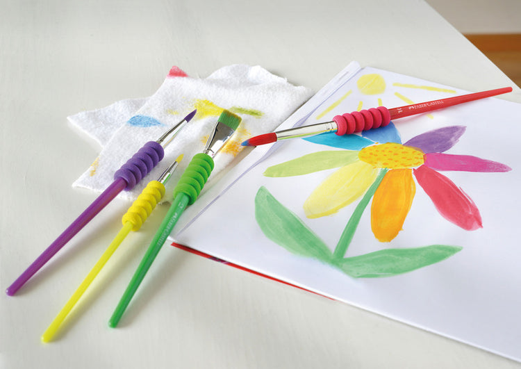 Faber Castell Faber Castell FC-481600 Brush Set Plastic 4 pièces