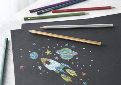 Faber Castell Faber Castell FC-201583 Couleurs Set Couleurs métalliques Faber-Castell