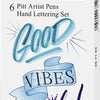 Faber Castell Faber Castell FC-267123 Marker de signe Faber-Castell Pitt Artist Pen Lyteracy Set 6X