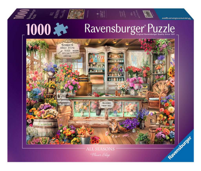 Ravensburger Puzzle All Seasons Flowershop 1000 pièces