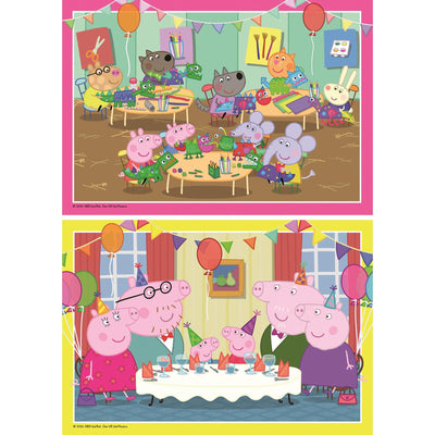 Ravensburger Puzzle Puzzle Peppa Pig, 2x12 PCS.