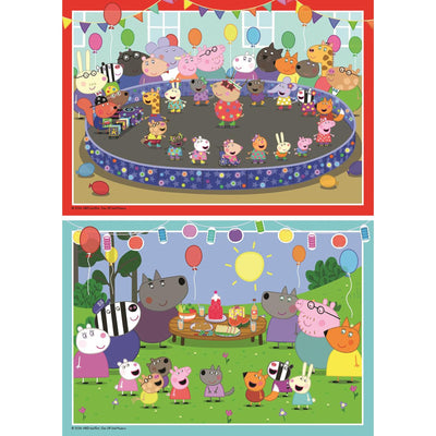 Ravensburger Puzzle Puzzle Peppa Pig, 2x24st.