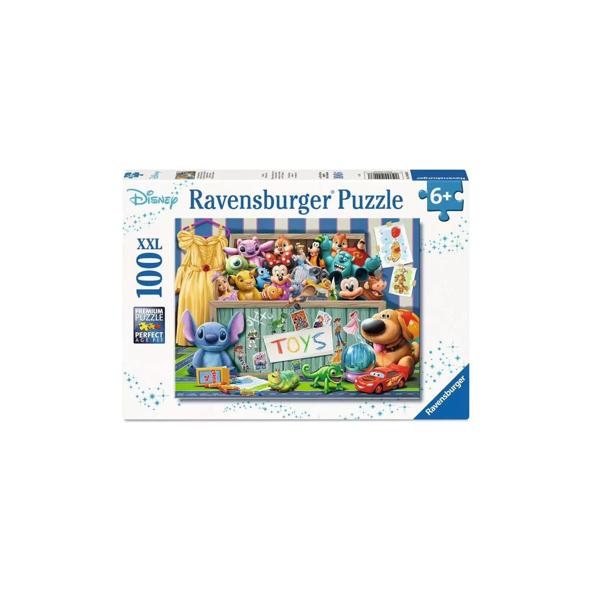 Ravensburger puzzle disney pixar multipersonnages 100 pcs